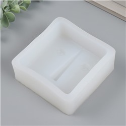 Молд силиконовый «Абстракция - квадратное лицо» 10.4×10.4×3.7 см