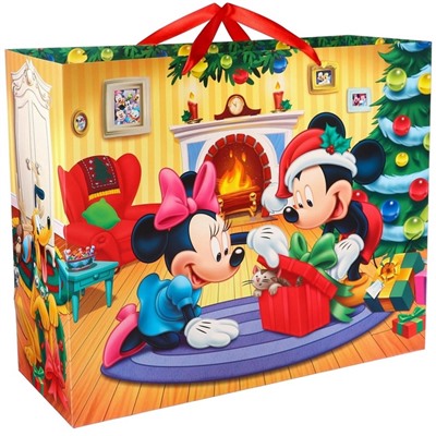 Пакет ламинат горизонтальный «С Новым годом!», 49×40×19 см