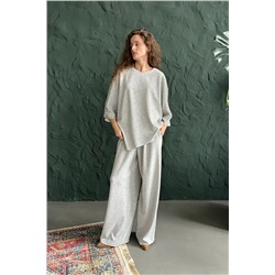 Брюки женские  ASY107/01/Серый меланж