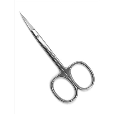 YOKO Ножницы маникюрные для кутикулы изогнутые / Classic Series SN 025, глянцевые, ручная заточка, 10,2 см 27904