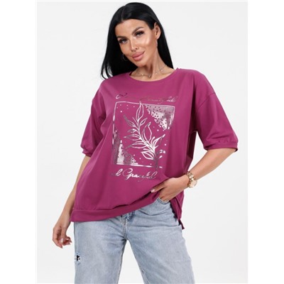 Футболка "Лайма" бордо