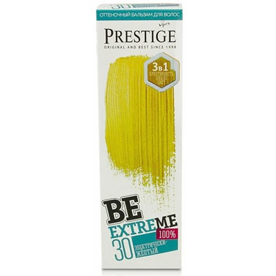 BE 30 Электрически-желтый Оттеночный бальзам BeExtreme Prestige, 100 мл