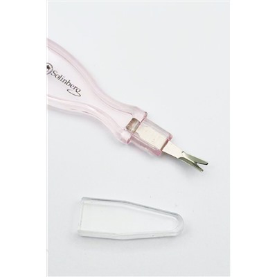 Solinberg Металлическая пилка для ногтей с алмазным покрытием и триммером 231-810730, 18,5 см KRISTALLER, 1214493