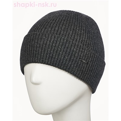 14120 Carbon Шапка мужская (57-59)