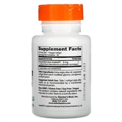 Doctor's Best, Astaxanthin with AstaReal, 6 mg, 30 Veggie Softgels