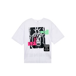 Фуфайка трикотажная для девочек (футболка)