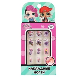 Накладные ногти "Лол"