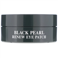SNP, Восстанавливающие гидрогелевые патчи для глаз, с черным жемчугом, 60 патчей