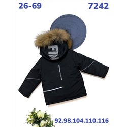 Куртка 7242 Черный