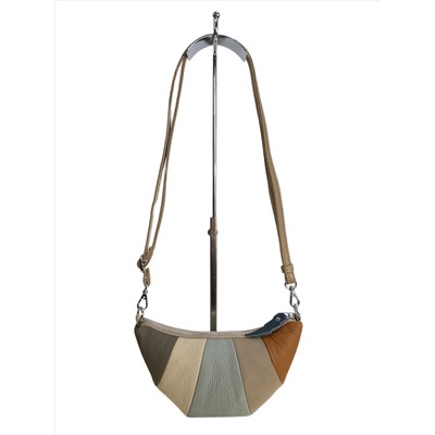 Женская сумка из натуральной кожи, цвет  мультицвет