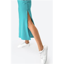 Однотонное женское платье-футболка Happyfox