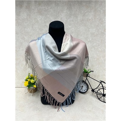 Платок  из кашемира и шерсти, цвет мультицвет