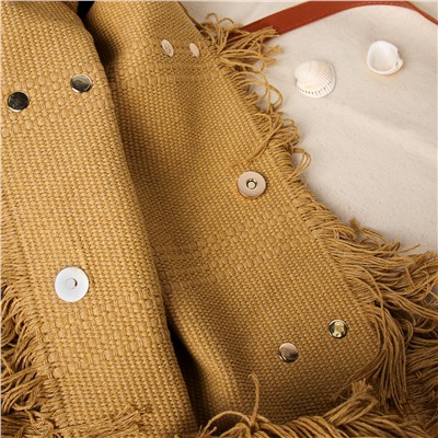 Сумка 36x50x14 / BLY-101 /уп 1/ бежевая