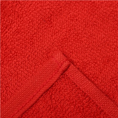 Набор махровых полотенец Этель «Санта» 30×30 см-4 шт., хл 340 г/м²