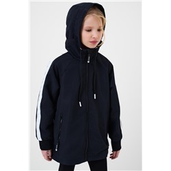 Куртка текстильная с полиуретановым покрытием для девочек (ветровка) PLAYTODAY, 1240306