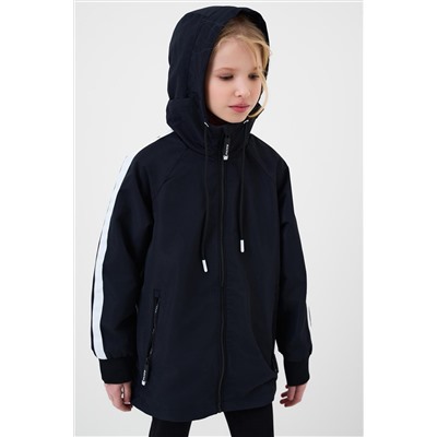 Куртка текстильная с полиуретановым покрытием для девочек (ветровка) PLAYTODAY, 1240306