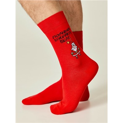 Новогодние БРЕСТСКИЕ НОСКИ МУЖСКИЕ 2146 NEW YEAR