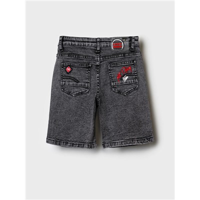 Шорты текстильные джинсовые для мальчиков