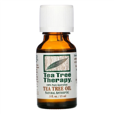 Tea Tree Therapy, Масло чайного дерева, 0,5 жидкой унции (15 мл)