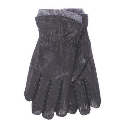 Перчатки муж. Eternal A-02 нат.кожа/плюш