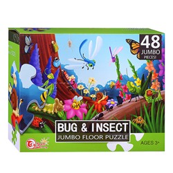 Пазл "Насекомые" (48 дет.)