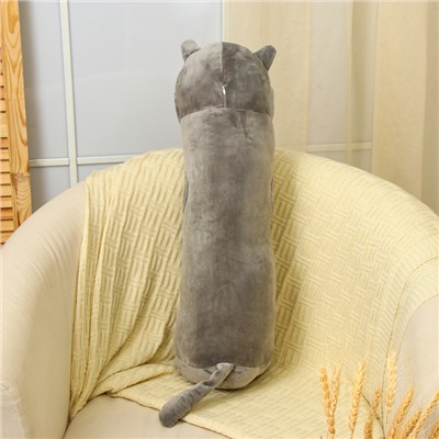 Мягкая игрушка «Кот», 70 см, цвет серый