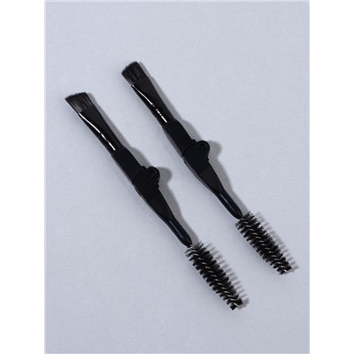 Набор кистей для макияжа «МИНИ», 2 шт., чёрный