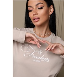 Лонгслив женский ЛЖ001 (Бежевый)