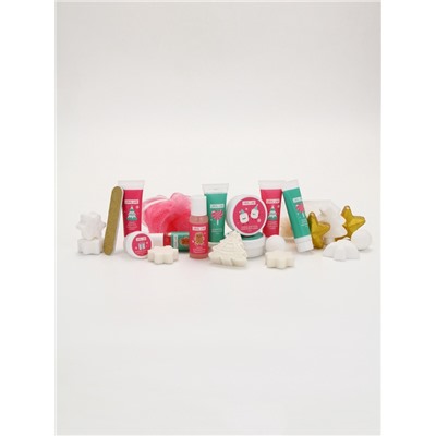 Адвент-календарь косметики «С Новым годом!», 24 предмета, URAL LAB