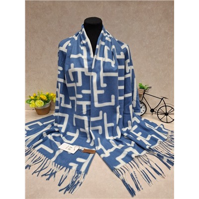 Мягкий палантин из кашемира мультицвет