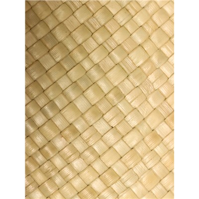 Сумка плетёная из пандана, 26×15×38 см, бежево-чёрная