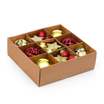 Набор новогодних шаров "Звездный"