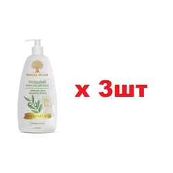 Vilsen Greek Olive Крем-гель для душа 750мл Роскошный 3шт