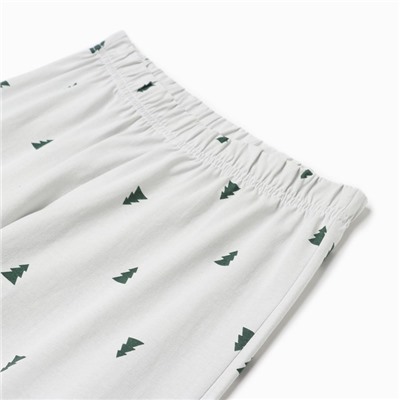 Пижама новогодняя женская (футболка, брюки) KAFTAN «Елки», размер 40-42