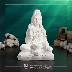 Фигурка гипс «Шаман», 20×11×27 см, белый