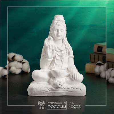 Фигурка гипс «Шаман», 20×11×27 см, белый