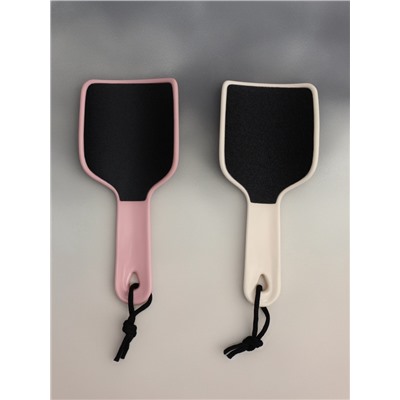 Пилка для пяток, эргономичная, наждачная, двусторонняя, 20.5 см, МИКС