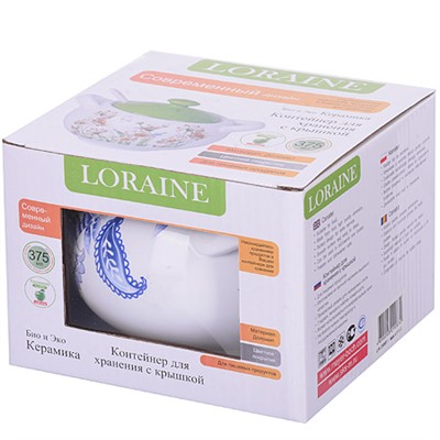 28881 Сахарница с/кр+лож 375мл LR (х48)