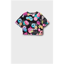 Фуфайка трикотажная для девочек (футболка) PLAYTODAY, 1240302