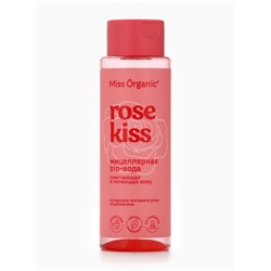 Мицеллярная вода Rose kiss, смягчающая и питающая кожу, 190 мл, Miss Organic