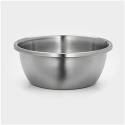 Миска Hanna Knövel «Проф», 4 л, 26×10.5 см, матовая, толщина стали 0.6 мм, нержавеющая сталь