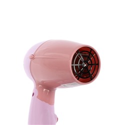 Фен Luazon LF-23, 800 Вт, 2 режима, складная ручка, розовый