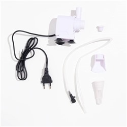 Помпа аквариумная JINGYE JY-1300, 800 л/ч, 10 Вт, высота подъема воды 0.8 м