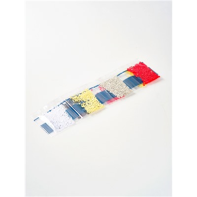 Алмазная вышивка с частичным заполнением «Собачка» 20×25 см