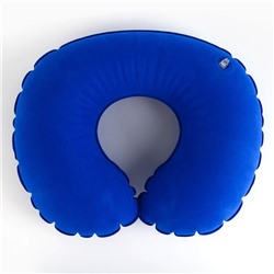 Подушка для путешествий надувная Travel mood, синяя