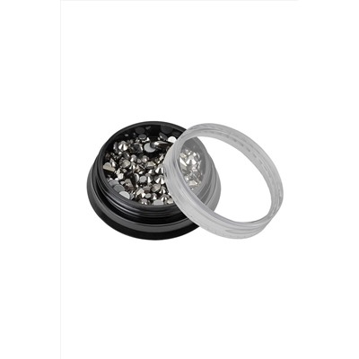 Nail Art Стразы для маникюра, черный, микс форм KRISTALLER, 1107622