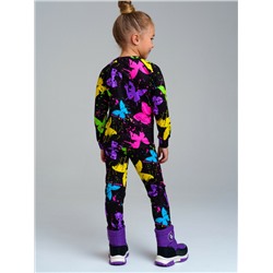 Термокомплект трикотажный для девочек: брюки, толстовка