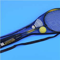 Набор Бадминтон (2 ракетки, волан,мячик) в сетке