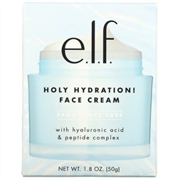 E.L.F., Holy Hydration! Face Cream, Fragrance Free, 1.8 oz (50 g)