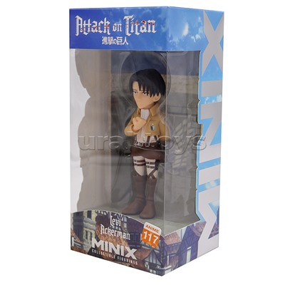 Коллекционная фигурка "Attack on Titan" - "Атака титанов" Леви Аккерман, 12 см,